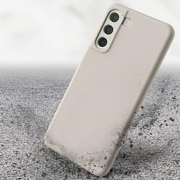 Силиконов калъф Mercury за iPhone 15 Pro 6.1", светлосив