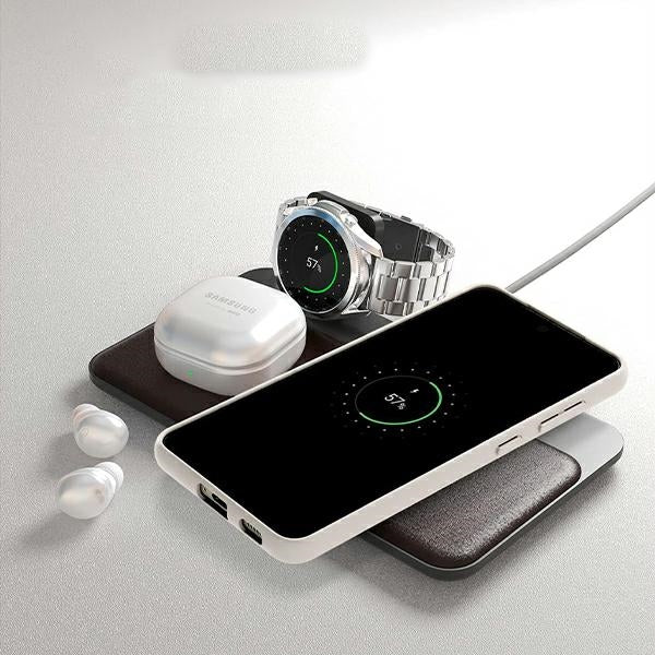Силиконов калъф Mercury за iPhone 15 Pro 6.1", светлосив