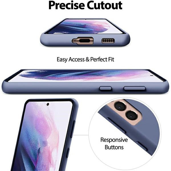 Силиконов калъф Mercury за iPhone 15 Pro Max 6,7", лилав