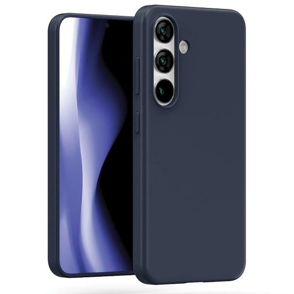 Силиконов калъф Mercury Soft Sam S24 S921niebieski за Samsung Galaxy S24, полунощно син
