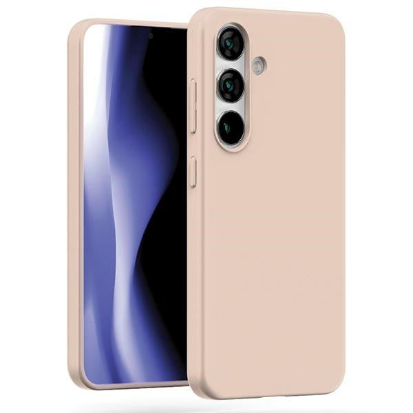 Силиконов калъф Mercury Soft Sam S24 S921 за Samsung Galaxy S24, розово-пясъчен
