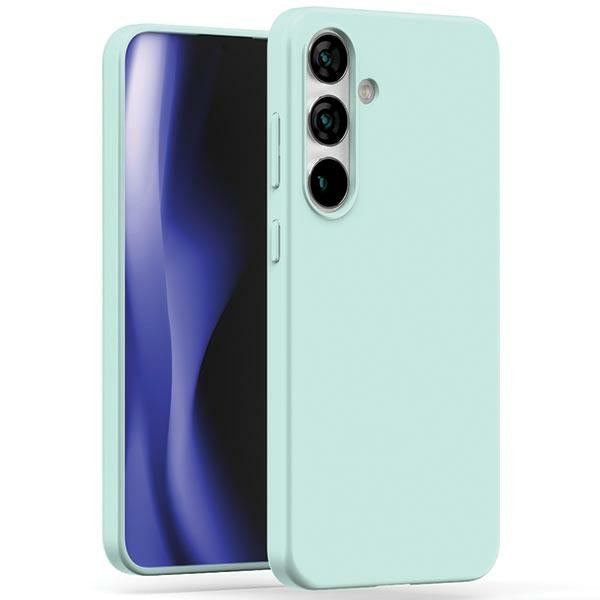 Силиконов калъф Mercury Soft за Samsung Galaxy S24+, мента