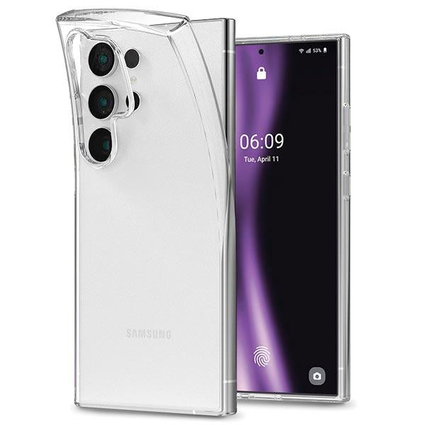 Силиконов калъф Mercury Jelly Clear за Samsung Galaxy S24, прозрачен