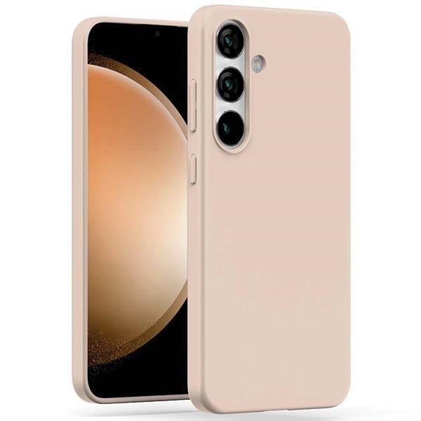 Силиконов калъф Mercury Soft Sam S23 FE S711 за Samsung Galaxy S23 FE, розово-пясъчен