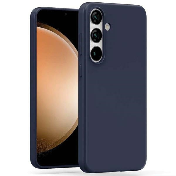 Силиконов калъф Mercury за Samsung Galaxy S23 FE, нощно синьо