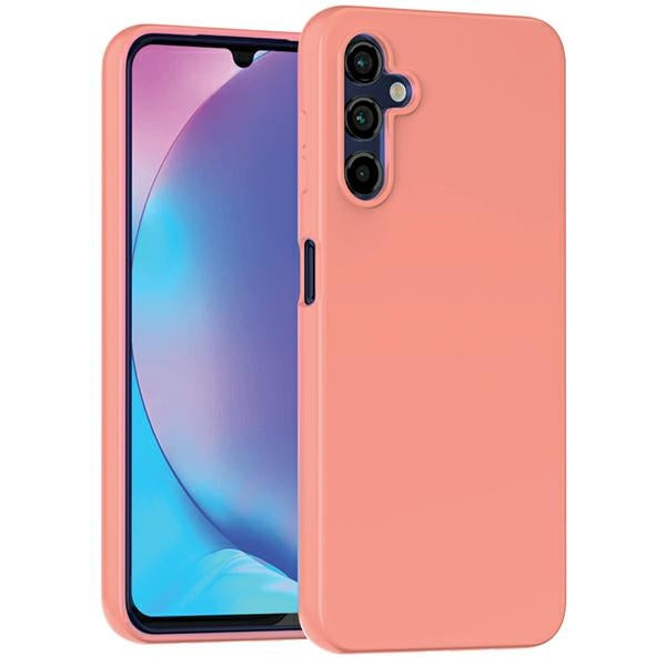 Силиконов калъф Mercury за Samsung Galaxy A15, светлорозов