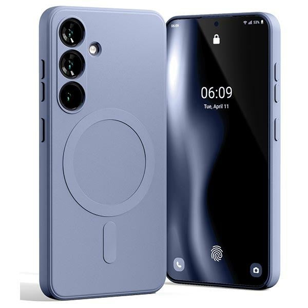Силиконов калъф Mercury MagSafe Semi-Silicone за Samsung, лилав