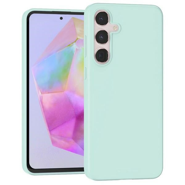 Силиконов калъф Mercury за Samsung Galaxy A35, ментол