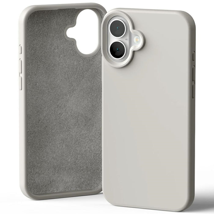 Силиконов калъф Mercury за iPhone 16 6,7", камък
