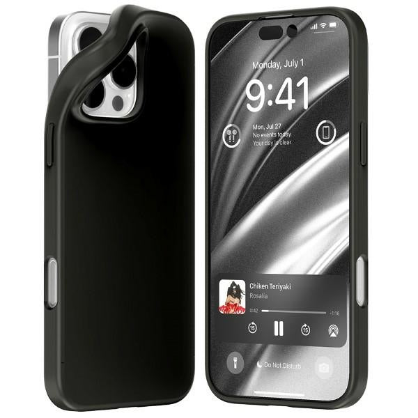 Софт калъф Mercury за iPhone 16 Pro Max 6,9", черен