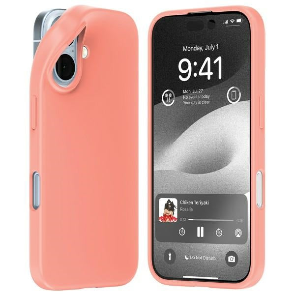Софтуер калъф Mercury за iPhone 16 6.1", розов