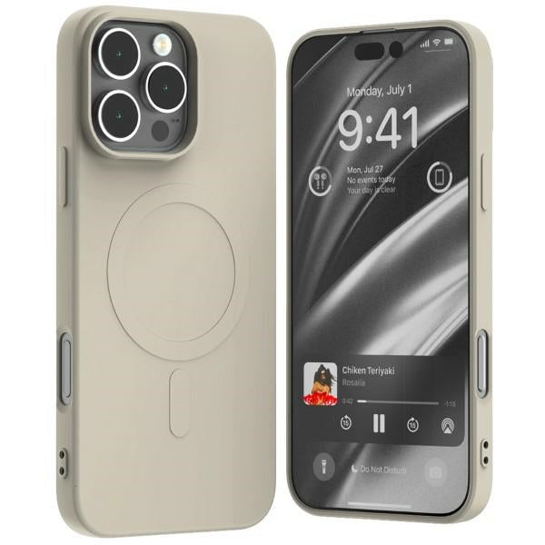 Полусиликонов калъф Mercury MagSafe за iPhone 16Pro Max 6,9", камък