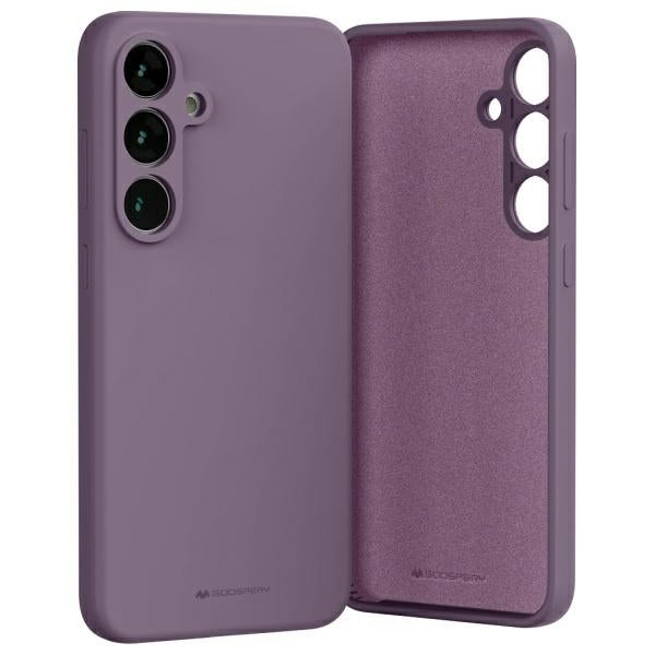Силиконов калъф Mercury Samsung S24 FE S721, лилав