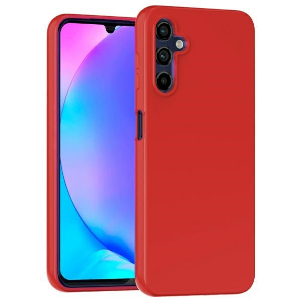 Силиконов калъф Mercury Soft A16 за Samsung A166, червен