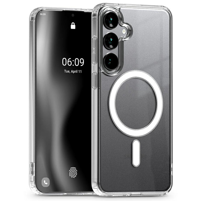 Калъф Mercury Jelhard S25+ MagSafe, прозрачен