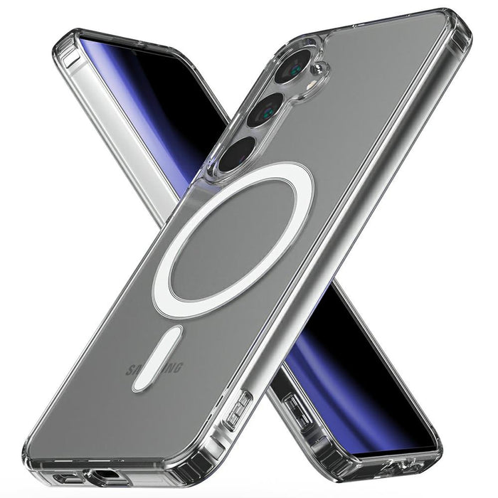 Калъф Mercury Jelhard S25+ MagSafe, прозрачен