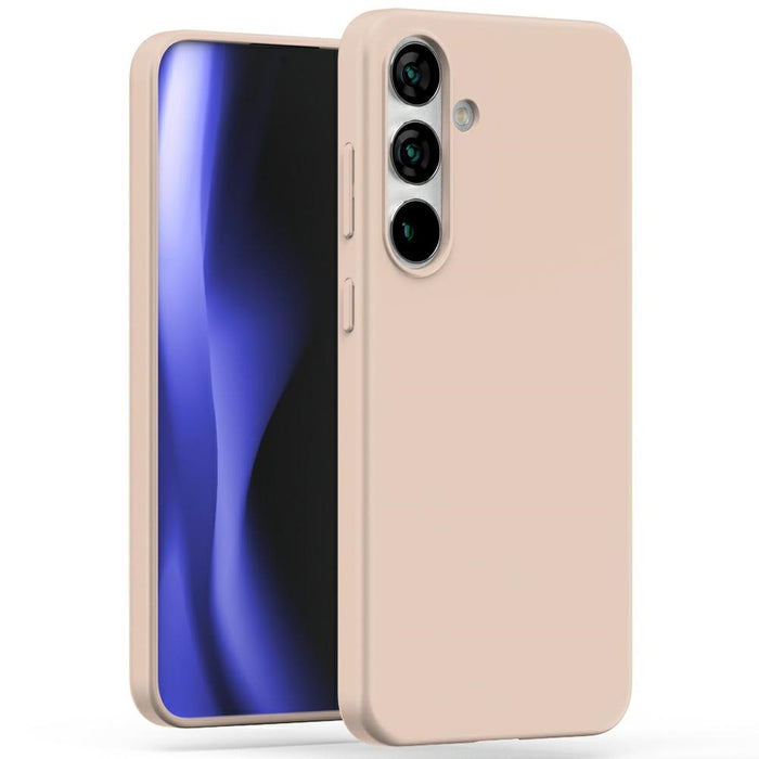 Силиконов калъф Mercury Soft Sam S25+, розово-пясъчен