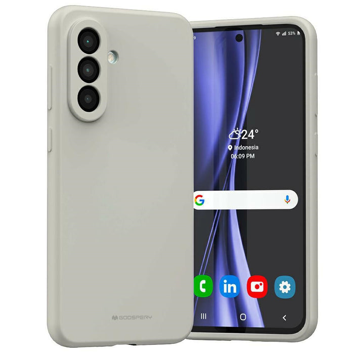 Силиконов калъф Mercury за Samsung Galaxy A56, камък