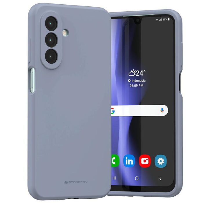 Силиконов калъф Mercury за Galaxy A26, лилав