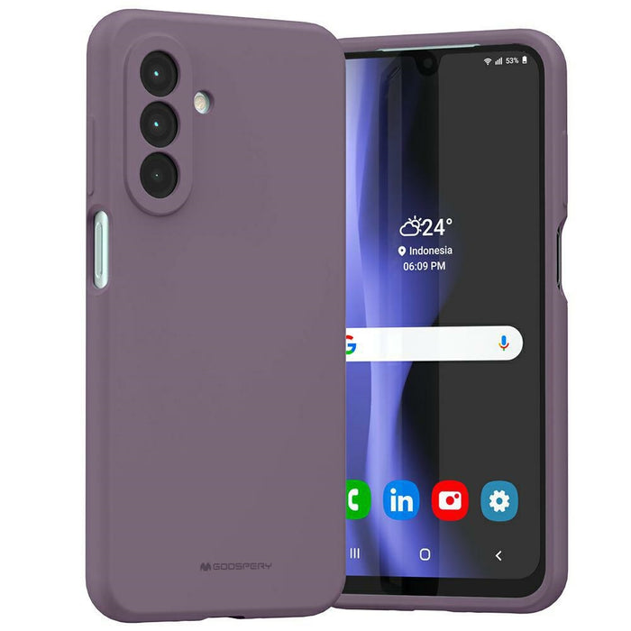Силиконов калъф Mercury за Galaxy A26, лилав