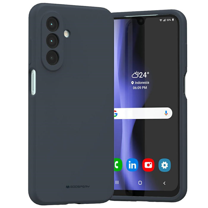 Силиконов калъф Mercury за Samsung Galaxy A26, тъмносин