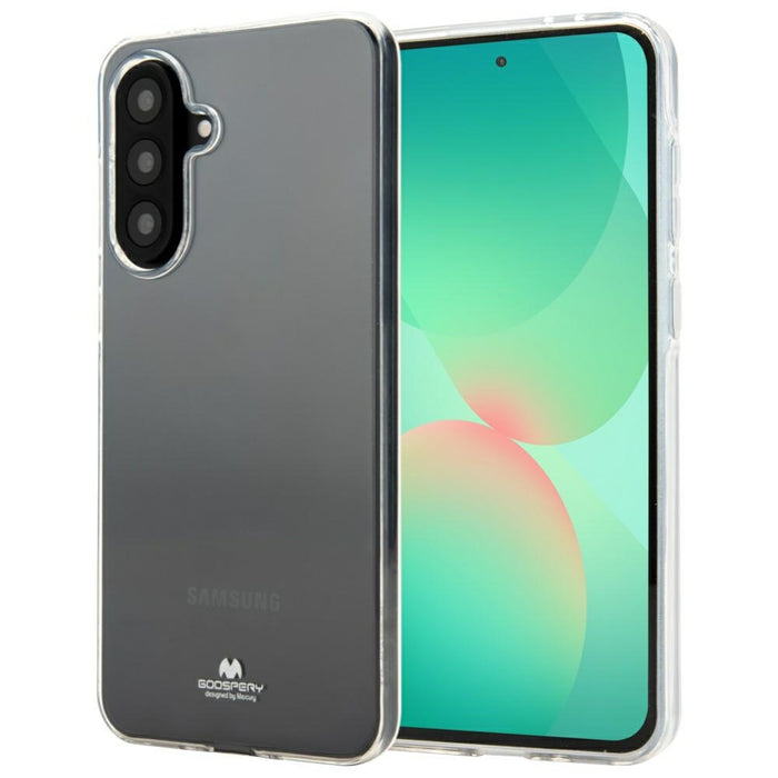 Силиконов калъф Mercury Jelly Clear за Samsung Galaxy A56, прозрачен
