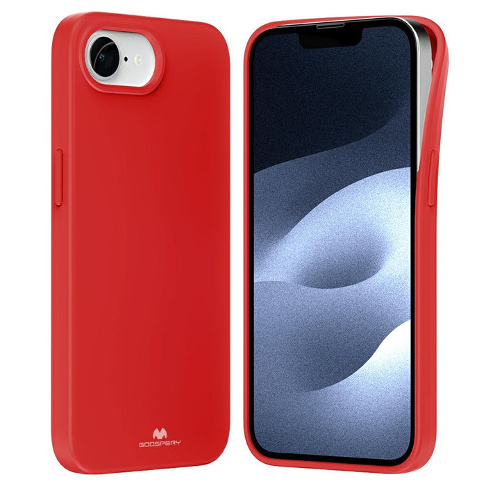 Калъф Mercury Soft за iPhone 16e / 17e, червен