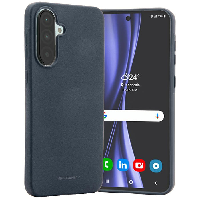 Калъф Mercury Soft за Samsung Galaxy A56, тъмносин