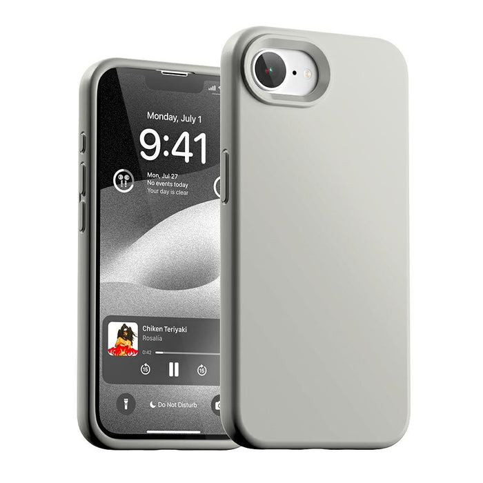 Силиконов калъф Mercury за iPhone 16e/17e, камък