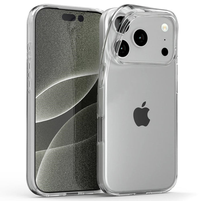 Силиконов калъф Mercury Jelly Clear за iPhone 17 Pro, прозрачен