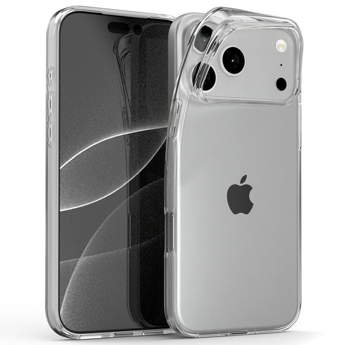 Силиконов калъф Mercury Jelly Clear за iPhone 17 Pro Max, прозрачен