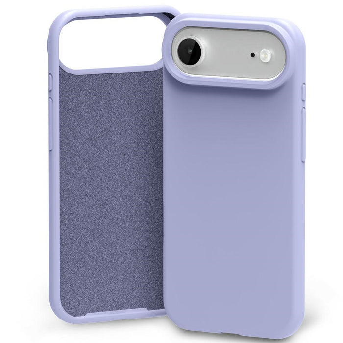 Силиконов калъф Mercury за iPhone Air, лилав сив