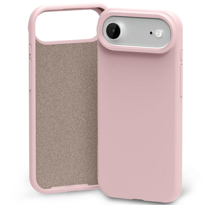 Силиконов калъф Mercury за iPhone Air, розово-пясъчен