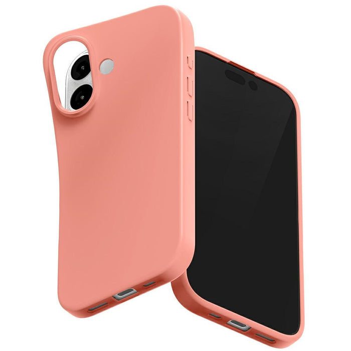 Силиконов калъф Mercury Soft за iPhone 17, розов
