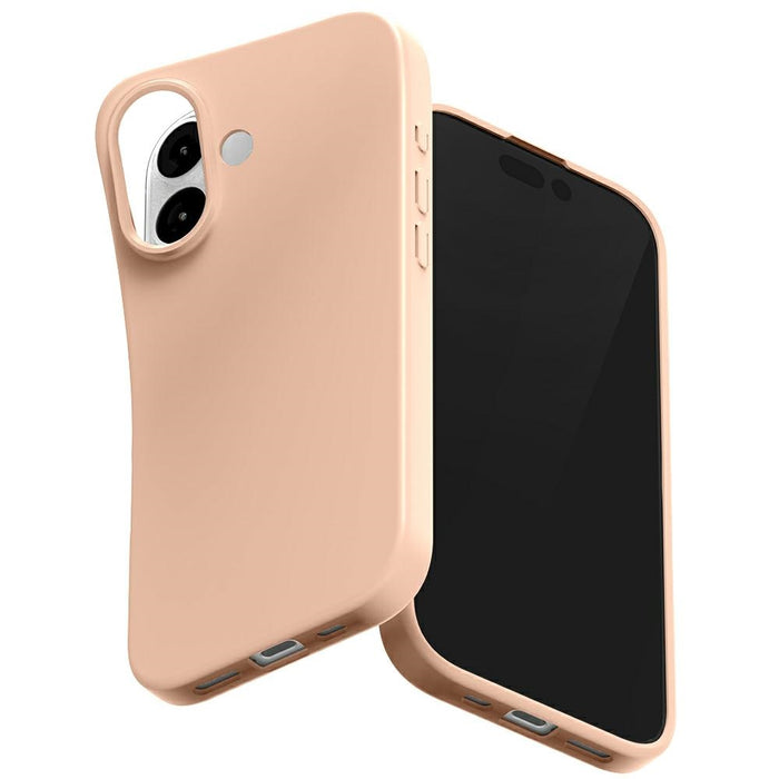 Калъф Mercury Soft за iPhone 17, розово-пясъчен