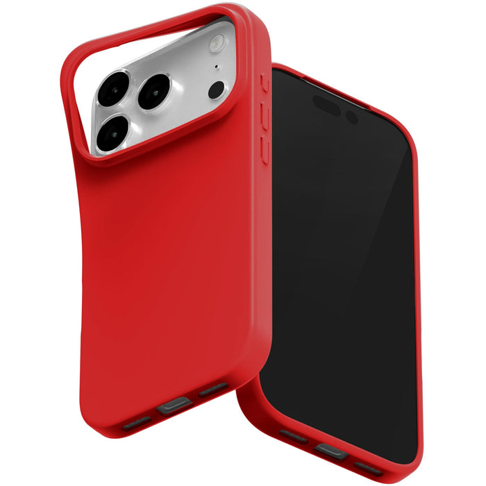 Мек калъф Mercury Soft за iPhone 17 Pro, червен