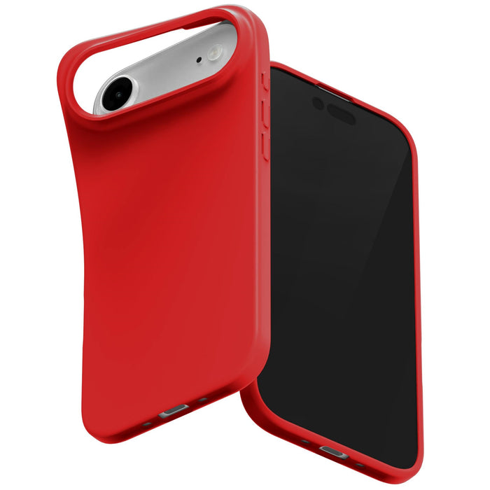 Силиконов калъф Mercury Soft за iPhone Air, червен
