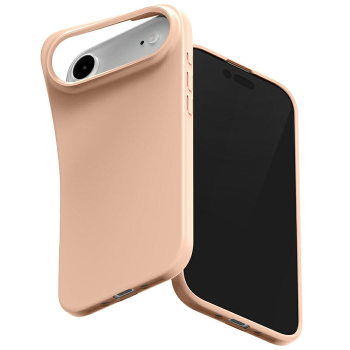 Мек калъф Mercury за iPhone Air, розово-пясъчен