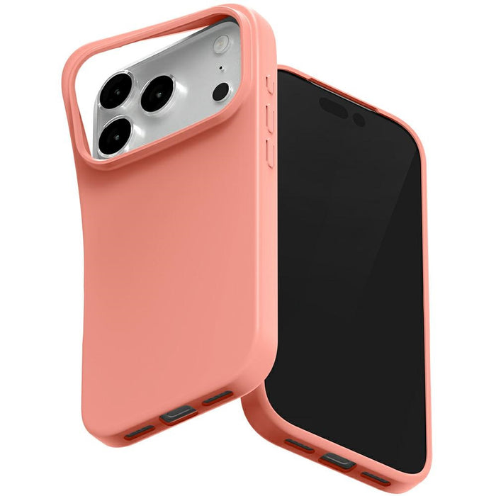 Силиконов калъф Mercury Soft за iPhone 17 Pro, розов