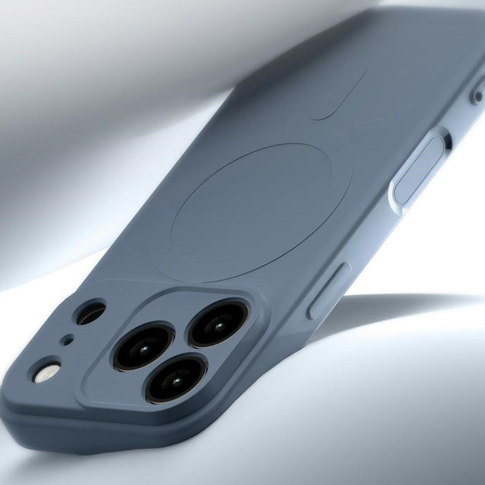 Силиконов калъф Mercury Semi-Silicone MagSafe за iPhone 17 Pro Max, зелен
