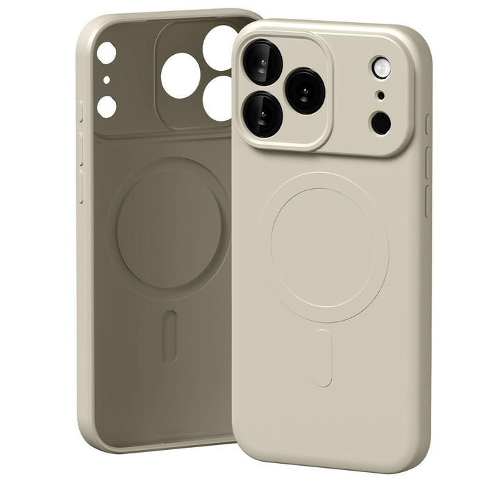 Силиконов калъф Mercury Semi-Silicone MagSafe за iPhone 17 Pro Max, камък