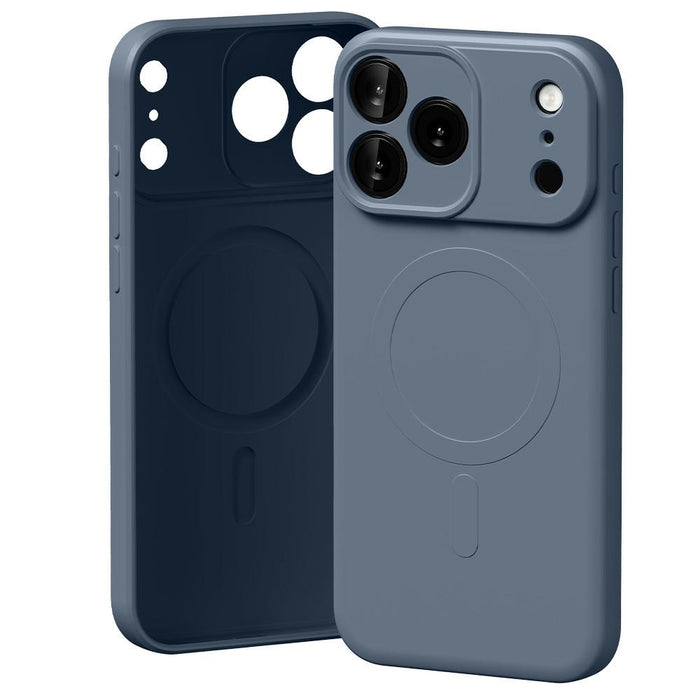 Силиконов калъф Mercury Semi-Silicone MagSafe за iPhone 17 Pro Max, sierra blue