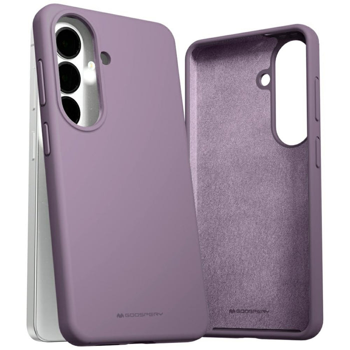Силиконов калъф Mercury за Galaxy S26, лилав