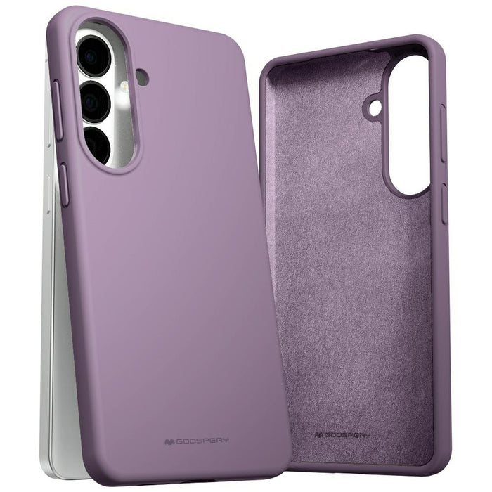 Силиконов калъф Mercury за Samsung Galaxy S26+, лилав