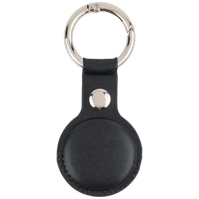 Кожен калъф Mercury Leather за AirTag, черен