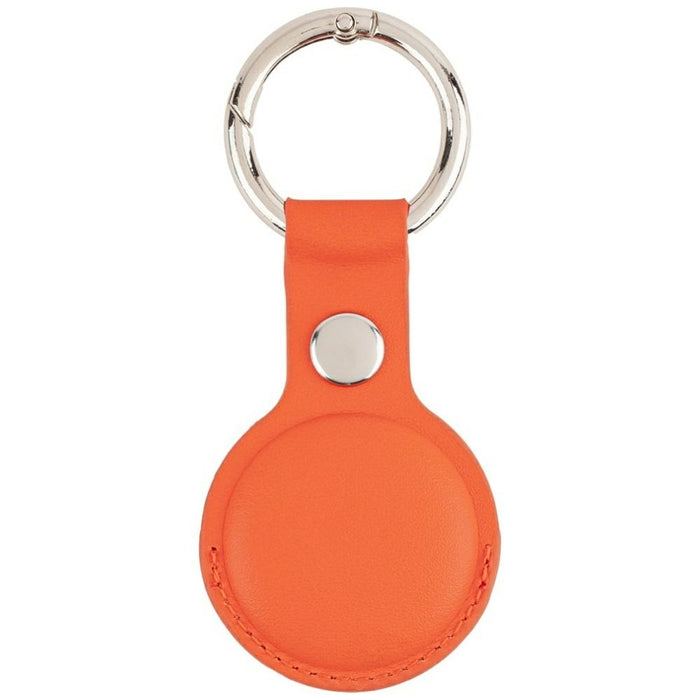 Кожен калъф Mercury Leather за AirTag, оранжев