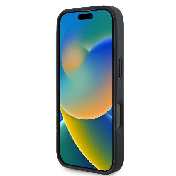 Калъф Mercedes Smooth Leather MagSafe iPhone 16 Pro Max - черен