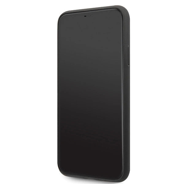 Калъф Mercedes Pattern Line за iPhone 11 Pro Max - черен