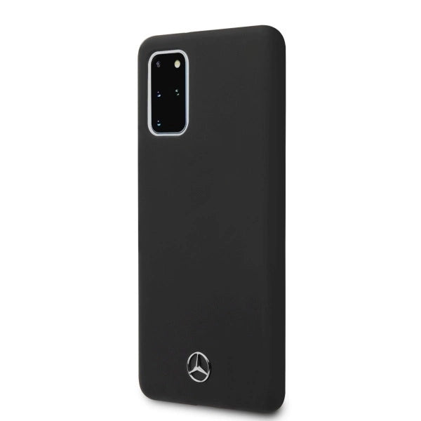 Калъф Mercedes Silicone Line за Samsung Galaxy S20+ - Черен
