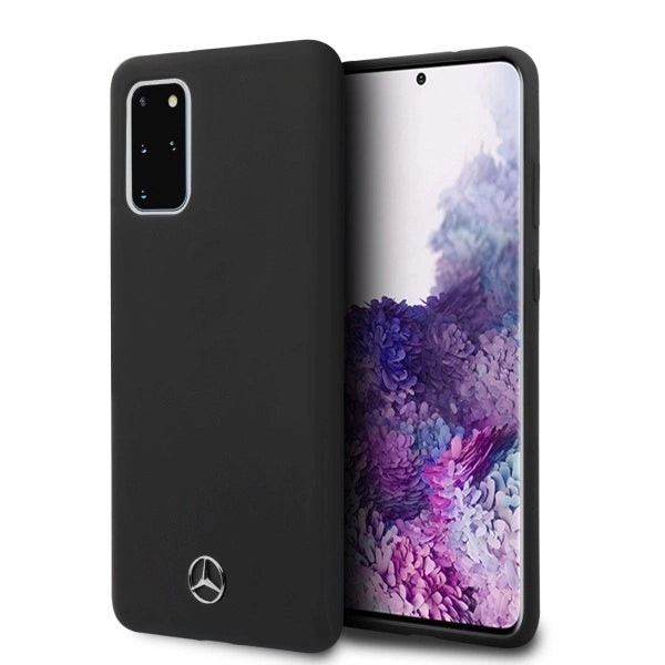 Калъф Mercedes Silicone Line за Samsung Galaxy S20+ - Черен